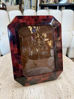 Vintage Tortoiseshell Mosaic Picture Frame - 4706346