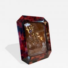 Vintage Tortoiseshell Mosaic Picture Frame - 4708096