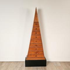 Vintage Triangle Chest on Pedestal circa 1975 - 3320694