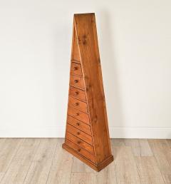 Vintage Triangle Chest on Pedestal circa 1975 - 3320700