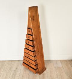 Vintage Triangle Chest on Pedestal circa 1975 - 3320701