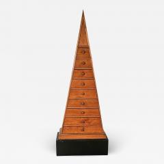 Vintage Triangle Chest on Pedestal circa 1975 - 3323189