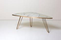 Vintage Triangle Coffee Table attributed Berthold M ller - 731896