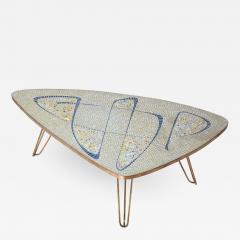 Vintage Triangle Coffee Table attributed Berthold M ller - 732110