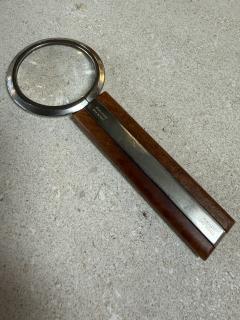 Vintage Trussardi Wood Metal Desk Accessories Set - 4584975