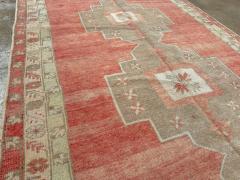 Vintage Turkish Anatolian Gallery Carpet - 4687589