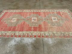 Vintage Turkish Anatolian Gallery Carpet - 4687590
