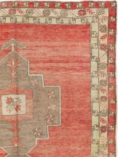 Vintage Turkish Anatolian Gallery Carpet - 4687592