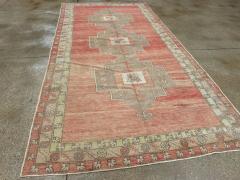 Vintage Turkish Anatolian Gallery Carpet - 4687594