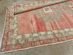 Vintage Turkish Anatolian Gallery Carpet - 4687595
