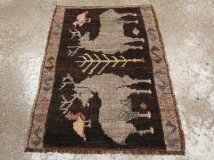 Vintage Turkish Anatolian Pictorial Rug - 4575337