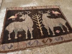 Vintage Turkish Anatolian Pictorial Rug - 4575339