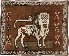 Vintage Turkish Anatolian Pictorial Rug Pair 2 of 2  - 4575282