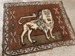 Vintage Turkish Anatolian Pictorial Rug Pair 2 of 2  - 4575284