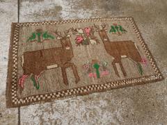 Vintage Turkish Anatolian Pictorial Rug Pair 2 of 2  - 4575324