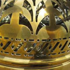 Vintage Turkish Brass Brazier with Sword Skewers - 2752681