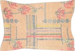 Vintage Turkish Mid Century Modern Pillow 16 x 23  - 4387930