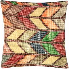 Vintage Turkish Mid Century Modern Pillow 17 x 17  - 4387938