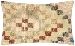 Vintage Turkish Mid Century Modern Pillow 17 x 23  - 4387933