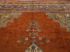Vintage Turkish Oushak Room Size Rug circa 1940 60 11 75 x 15 - 1180892