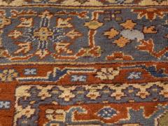 Vintage Turkish Oushak Room Size Rug circa 1940 60 11 75 x 15 - 1180897