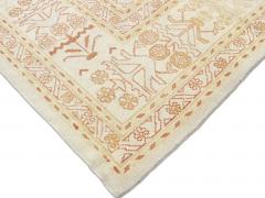 Vintage Turkish Oushak Rug 103 x 147  - 4048603