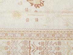 Vintage Turkish Oushak Rug 103 x 147  - 4048616