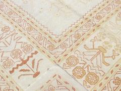 Vintage Turkish Oushak Rug 103 x 147  - 4048622