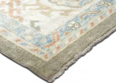 Vintage Turkish Oushak Rug 109 x 146  - 4048886