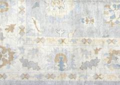 Vintage Turkish Oushak Rug 12 x 1610  - 4048893