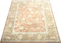 Vintage Turkish Oushak Rug 121 x 143  - 4048823