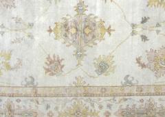 Vintage Turkish Oushak Rug 122 x 1910  - 4048548
