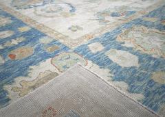 Vintage Turkish Oushak Rug 137 x 20 - 4048879