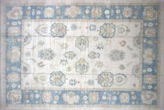 Vintage Turkish Oushak Rug 137 x 20 - 4048887