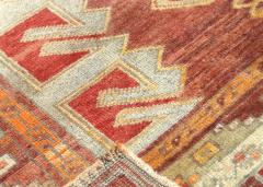 Vintage Turkish Oushak Rug 410 x 8 - 4048989