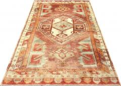 Vintage Turkish Oushak Rug 410 x 8 - 4048994