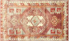 Vintage Turkish Oushak Rug 410 x 8 - 4049003