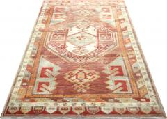 Vintage Turkish Oushak Rug 410 x 8 - 4049022
