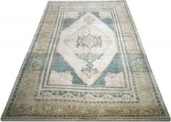 Vintage Turkish Oushak Rug 411 x 78  - 4050447