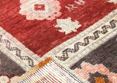 Vintage Turkish Oushak Rug 51 x 96  - 4048983