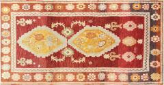 Vintage Turkish Oushak Rug 51 x 96  - 4049020