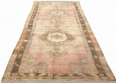 Vintage Turkish Oushak Rug 61 x 157  - 4048540