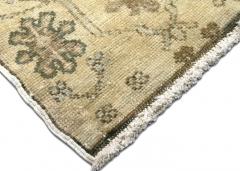 Vintage Turkish Oushak Rug 611 x 167  - 4048538