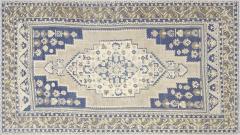 Vintage Turkish Oushak Rug 76 x 135  - 4048625