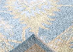 Vintage Turkish Oushak Rug 78 x 1010  - 4048848