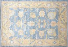 Vintage Turkish Oushak Rug 78 x 1010  - 4048901
