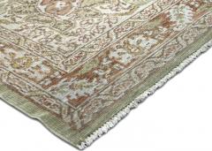 Vintage Turkish Oushak Rug 92 x 117  - 4048195