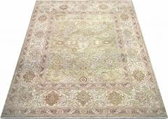 Vintage Turkish Oushak Rug 92 x 117  - 4048210