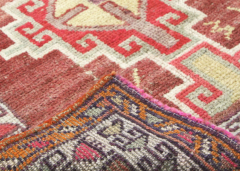 Vintage Turkish Oushak Runner 210 x 1210  - 4053084