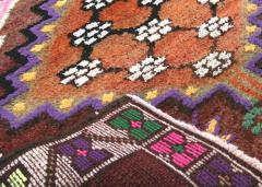Vintage Turkish Oushak Runner 31 x 1011  - 4053112